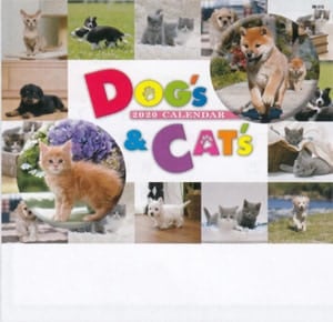 DK-213 Dog&Cat 2020年カレンダー