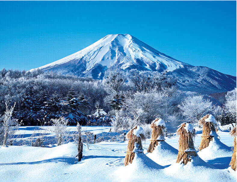 １月 富士山(山梨) ザ・日本 2022年カレンダーの画像