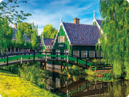 5/6月 ザーンセスカンス(オランダ) 世界のかわいい街と家 2023年カレンダーの画像