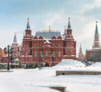 1月 モスクワ(ロシア) ファンタジーワールド(Ａ) 2023年カレンダーの画像