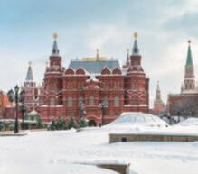 1月 モスクア(ロシア) ファンタジーワールド(Ｂ) 2023年カレンダーの画像