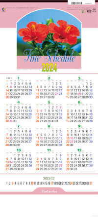 NA-139 ファインスケジュール 2024年カレンダー