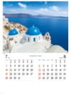 ギリシャ ヨーロッパ 2024年カレンダーの画像