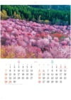 4/5月　桜峠(福島) 彩り日本(12月はじまり) 2024年カレンダーの画像