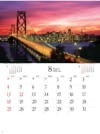 サンフランシスコ・オークランド・ベイブリッジ(アメリカ) エンドレスシティ・世界の夜景 2024年カレンダーの画像