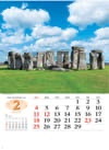 ストーンヘンジ(イギリス) 世界の景観 2024年カレンダーの画像