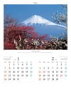 紅梅、白梅の季節　(富士市/静岡) 富士の四季 2024年カレンダーの画像