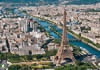 7月　セーヌ川とエッフェル塔(フランス) スカイジャーニー 2024年カレンダーの画像