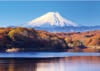 11月　狭山湖より紅葉と富士山(埼玉) 富士十二景 2024年カレンダーの画像