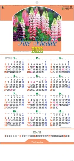 NA-139 ファインスケジュール 2025年カレンダー