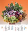 トルコギキョウ フラワ－モード 2025年カレンダーの画像