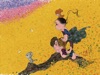 3/4月 春風の紋白蝶 風の詩 中島潔作品集(フィルムカレンダー) 2025年カレンダーの画像