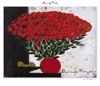 11/12月	赤いブーケとりんごの静物 ロジェ・ボナフェ作品集 2025年カレンダーの画像