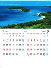 慶良間諸島（沖縄県） 日本六景 2025年カレンダーの画像