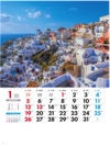 サントリーニ島（ギリシャ） 外国風景 2025年カレンダーの画像