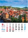 チェスキー・クルムロフ（チェコ） 外国風景 2025年カレンダーの画像