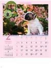 フレンチ・ブルドッグ ドッグファミリー 2025年カレンダーの画像