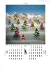 もみの木の少女 遠い日の風景から(影絵) 藤城清治 2025年カレンダーの画像