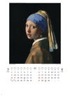 真珠の耳飾りの少女 フェルメール 2025年カレンダーの画像