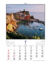 チンクエ・テッレ(イタリア) ファンタジーワールド(A) 2025年カレンダーの画像